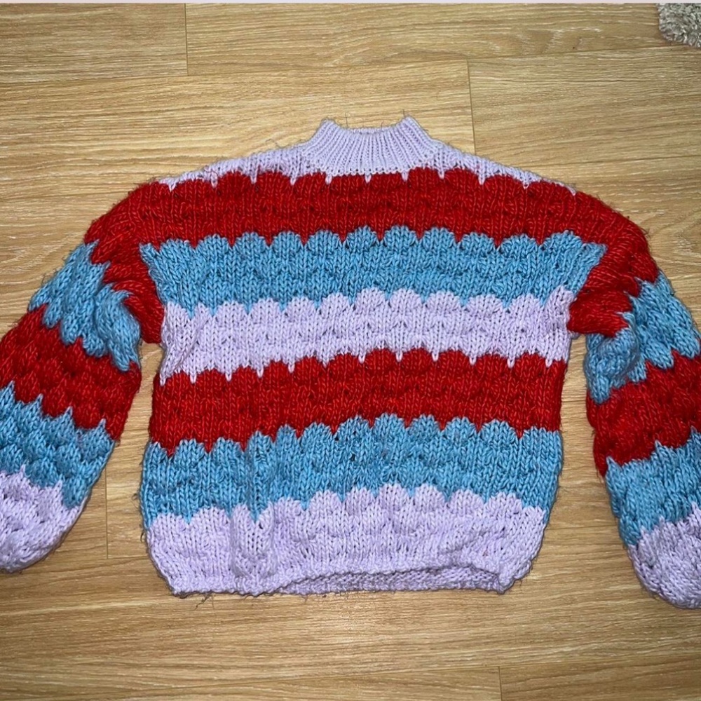 forever 21 multi color sweater